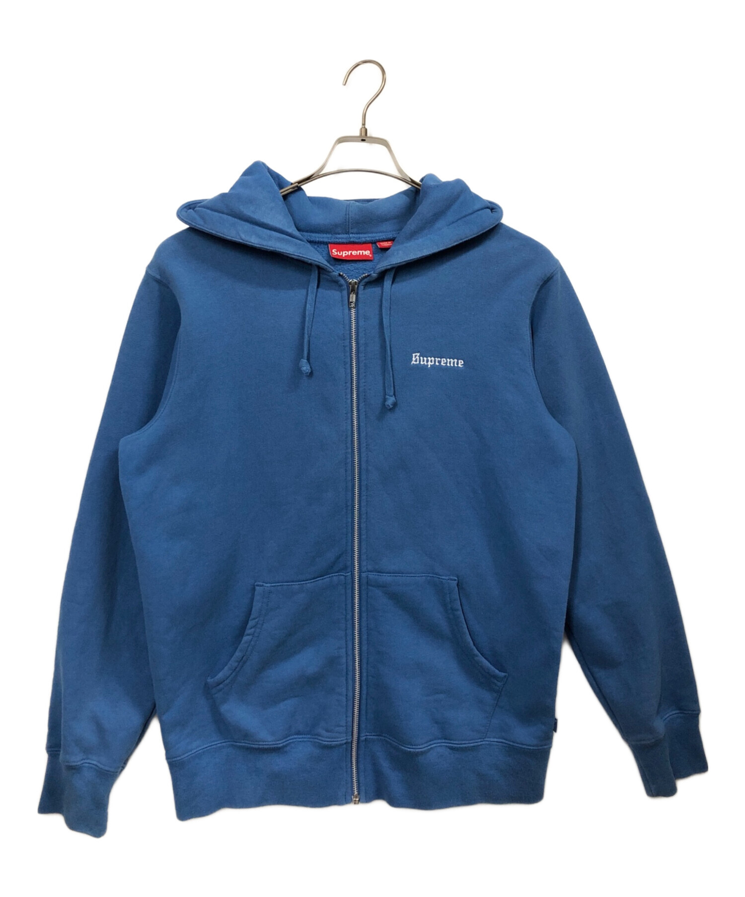 中古・古着通販】Supreme (シュプリーム) 666 Zip Up Sweat ブルー
