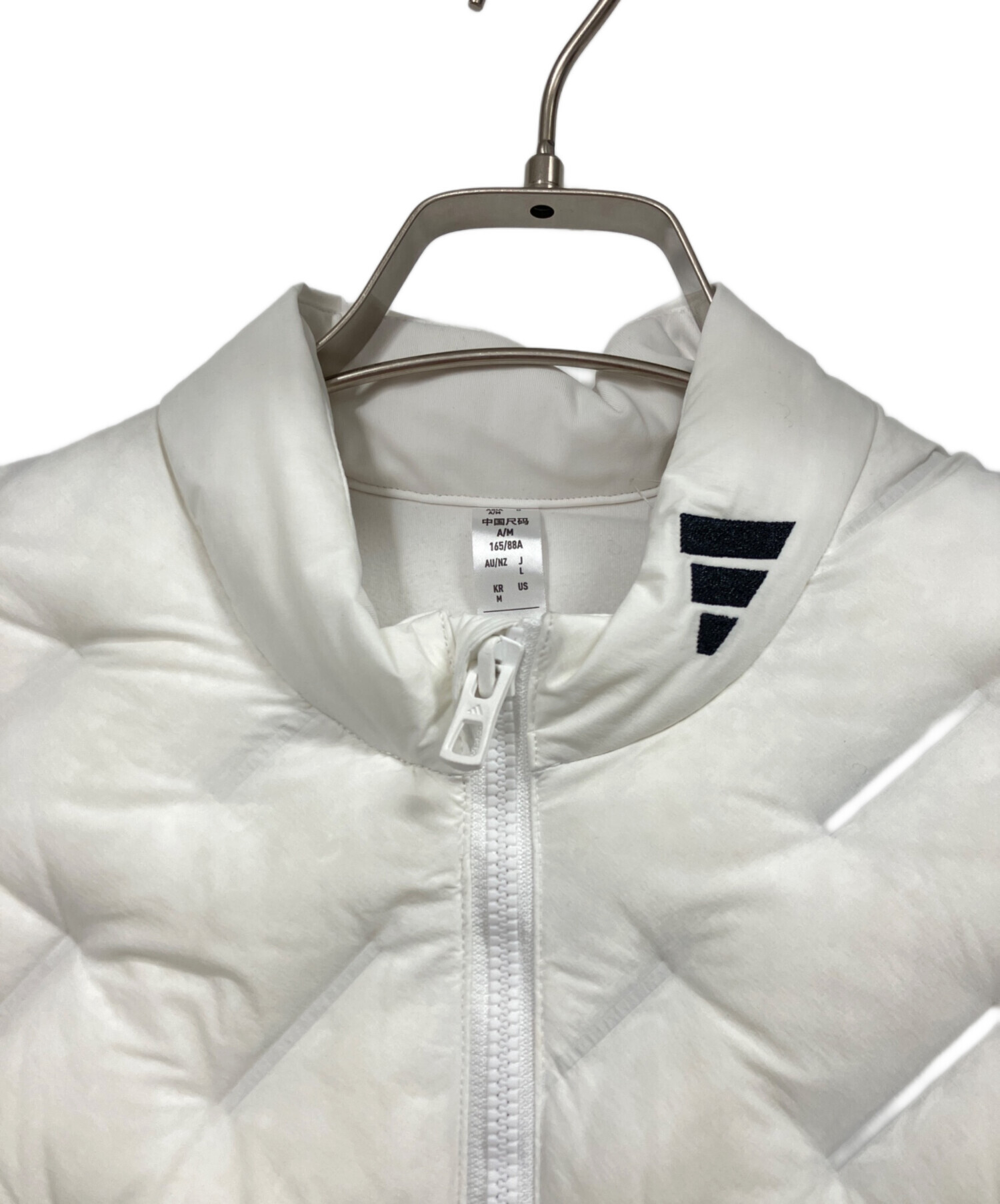 中古・古着通販】adidas (アディダス) ダウンジャケット ホワイト