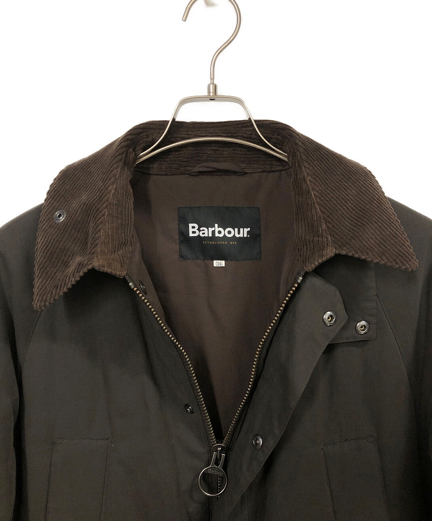 ⭐︎お値下げ！美品　Baubour バブアー　中綿コート　36 Barbour バブアー EXMOOR BATTING エクスモア 中綿ロングコート