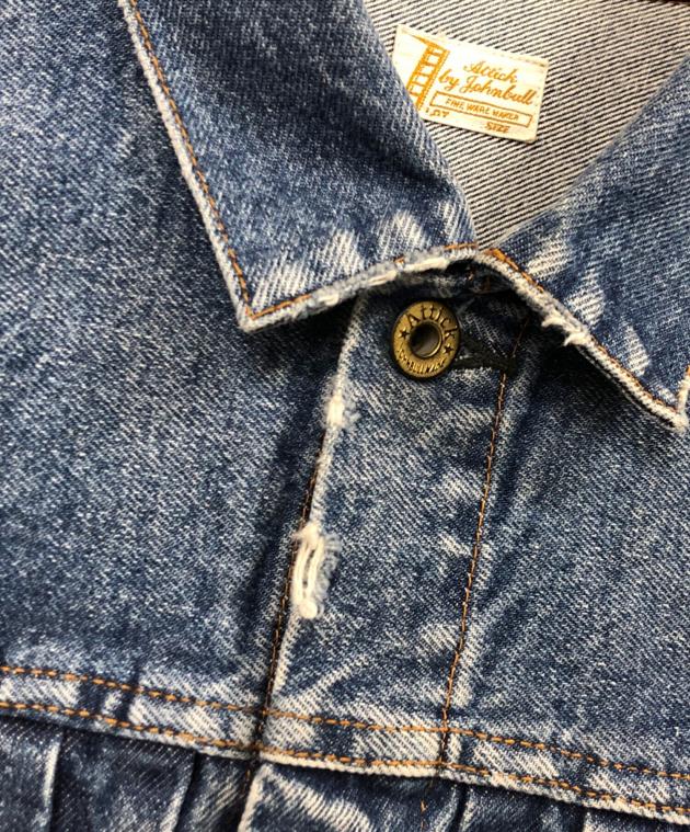 Attick by Johnbul デニムトラッカージャケット Attick by Johnbull（アティックバイジョンブル）の「【Attick by