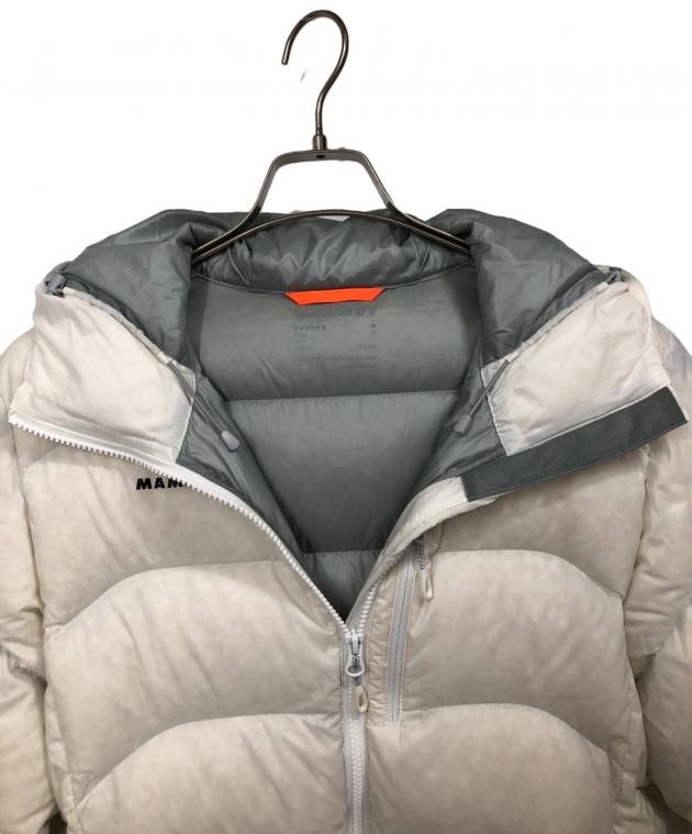 ★【中古】MAMMUT ジャケット ホワイト/グレー L 中古・古着通販】MAMMUT (マムート) エクセロン インサレーション