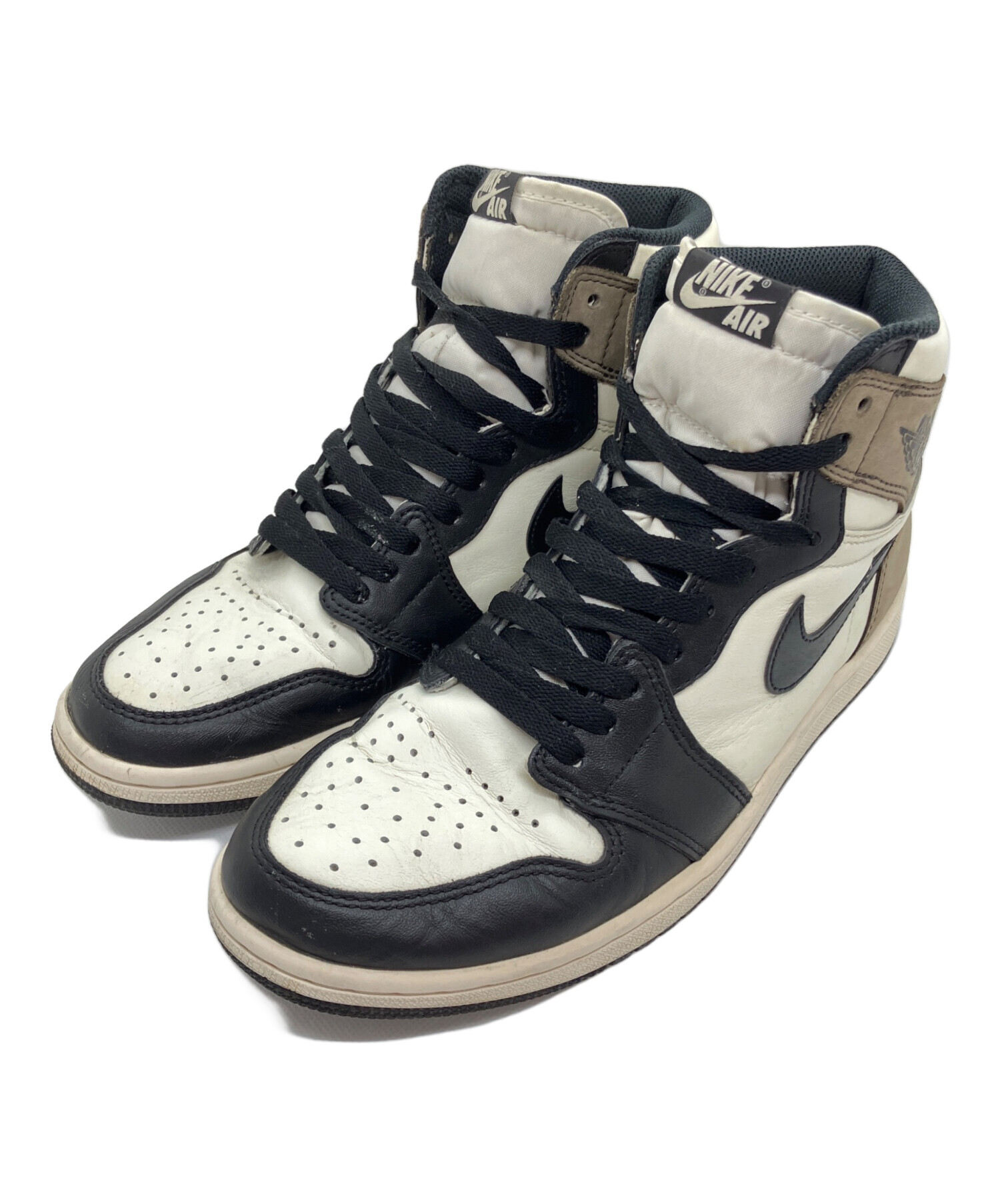 中古・古着通販】NIKE (ナイキ) Air Jordan1 ブラウン×ブラック サイズ 