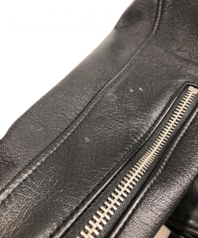 中古・古着通販】SEVESKIG (セヴシグ) ダブルライダースレザー