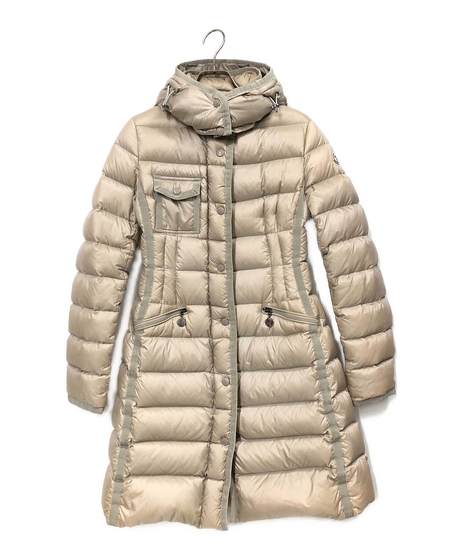 中古・古着通販】MONCLER (モンクレール) HERMINE ベージュ サイズ:00
