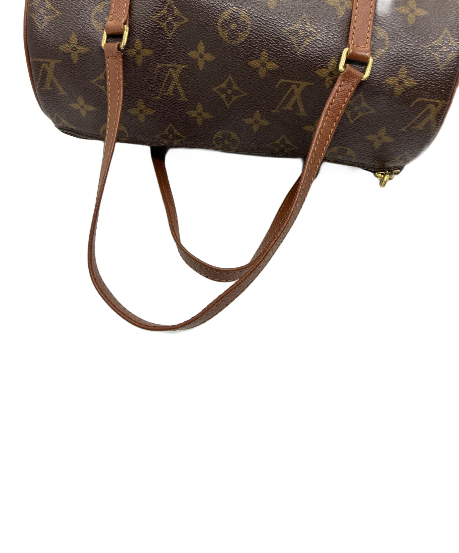 中古・古着通販】LOUIS VUITTON (ルイ ヴィトン) パピヨンPM ブラウン