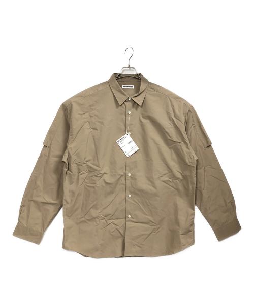 中古・古着通販】SOFTHYPHEN (ソフトハイフン) 長袖シャツ ベージュ