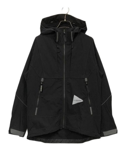 新品and wander ブラック ナイロンジャケット L 中古・古着通販】and wander (アンドワンダー) nylon stretch jacket