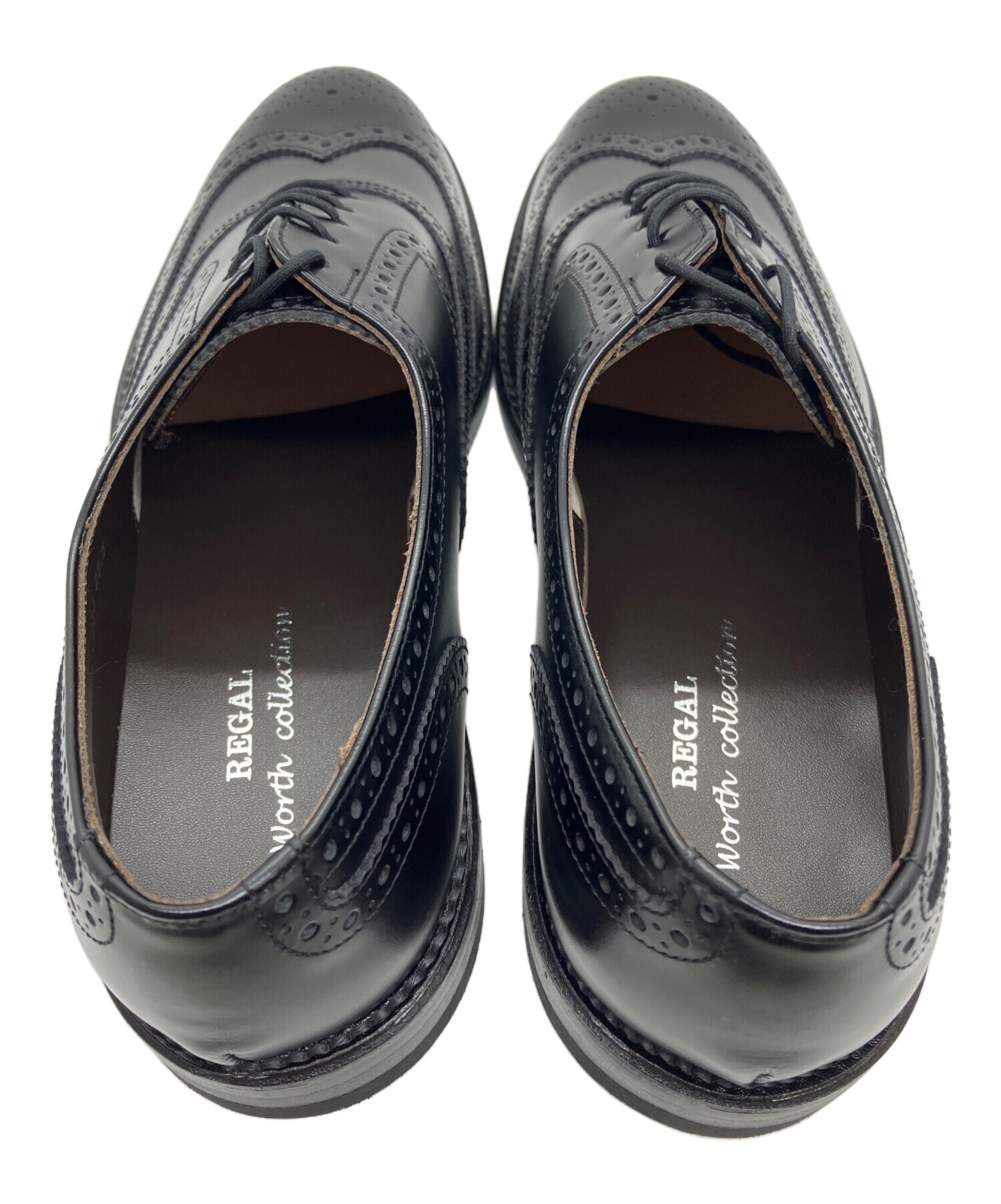 中古・古着通販】REGAL (リーガル) ウィングチップシューズ ブラック
