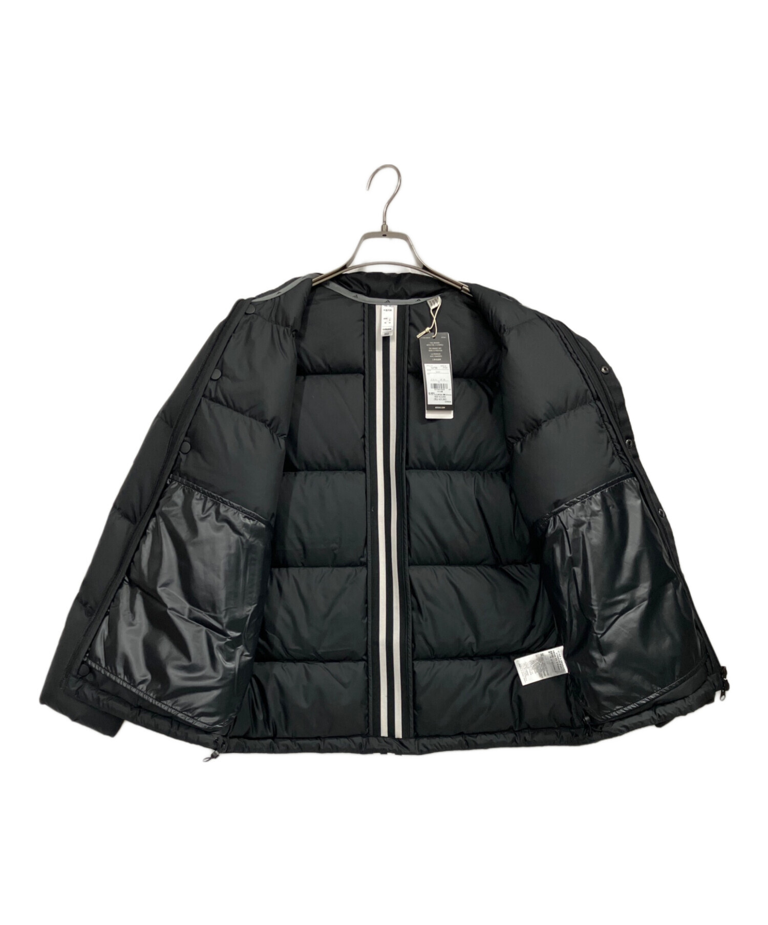 中古・古着通販】adidas (アディダス) ダウンジャケット ブラック