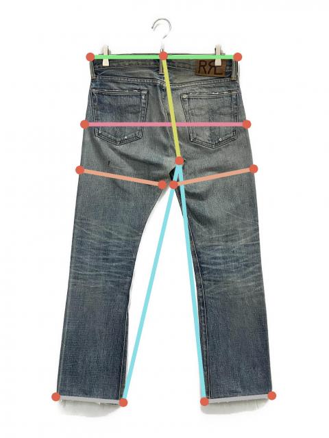 中古・古着通販】RRL (ダブルアールエル) SLIM BOOT CUT JEANS