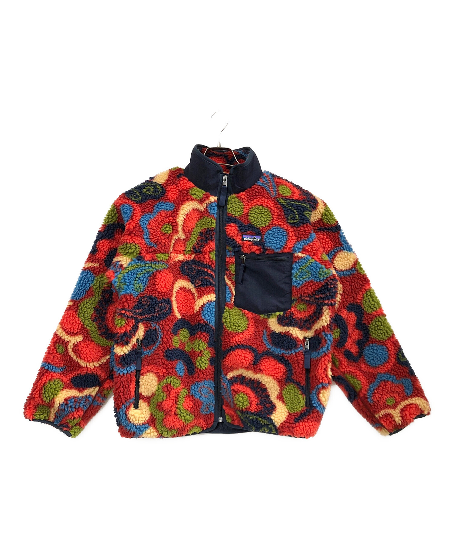 美品！patagonia パタゴニア/フリースジャケット/S/マルチカラー/総柄 中古・古着通販】Patagonia (パタゴニア) クラシックレトロXジャケット