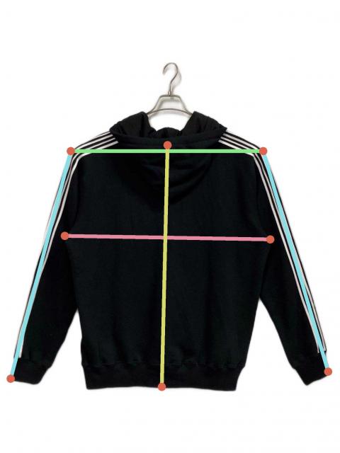 中古・古着通販】AFB (エーエフビー) STAR ZIP HOODIE ブラック サイズ
