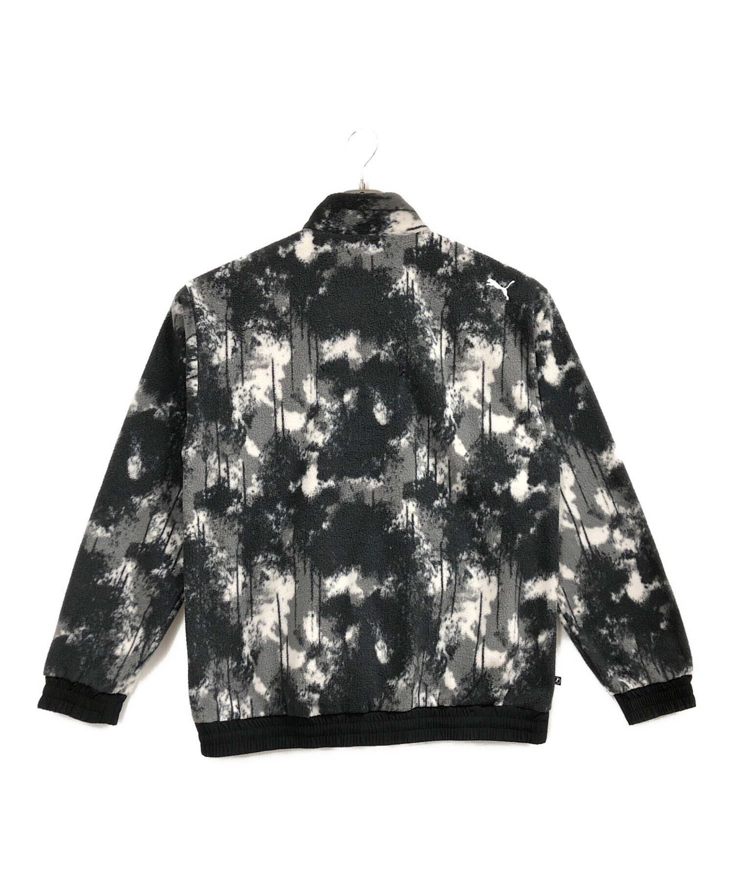 中古・古着通販】PUMA (プーマ) フリースジャケット ブラック サイズ:L 