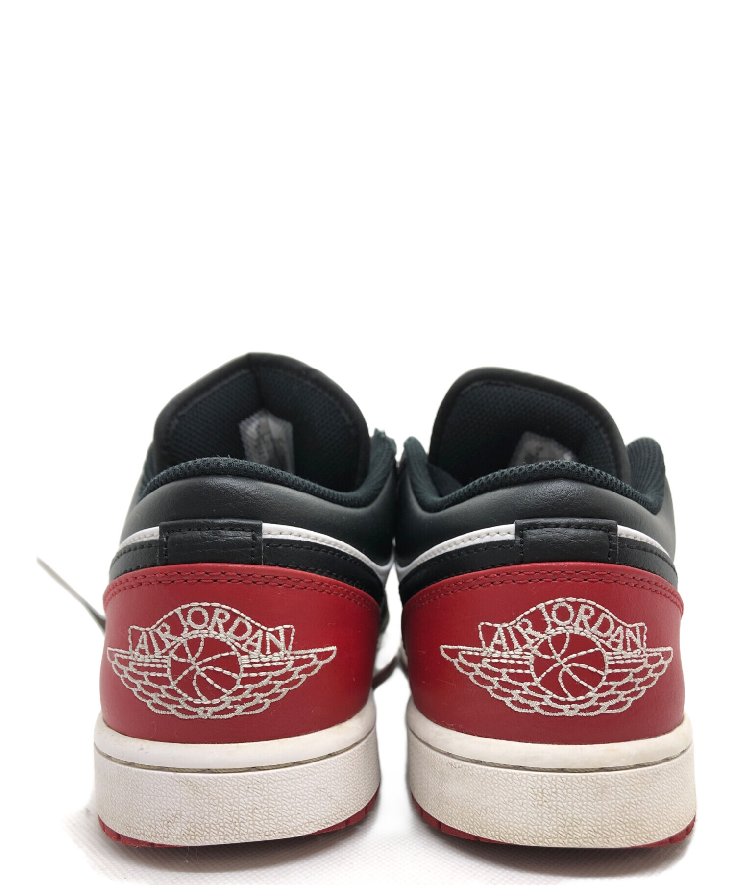 中古・古着通販】NIKE (ナイキ) Air Jordan 1 Low Bred Toe ブラック