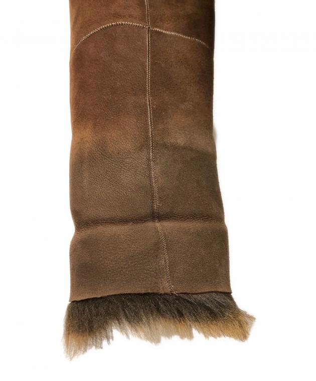 中古・古着通販】JOSEPH (ジョゼフ) ムートンコート ブラウン サイズ