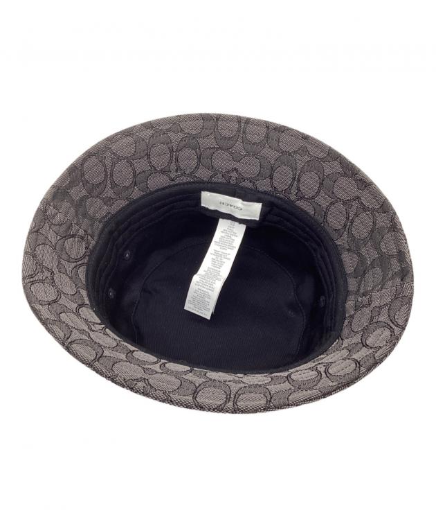 中古・古着通販】COACH (コーチ) バケットハット ブラック｜ブランド