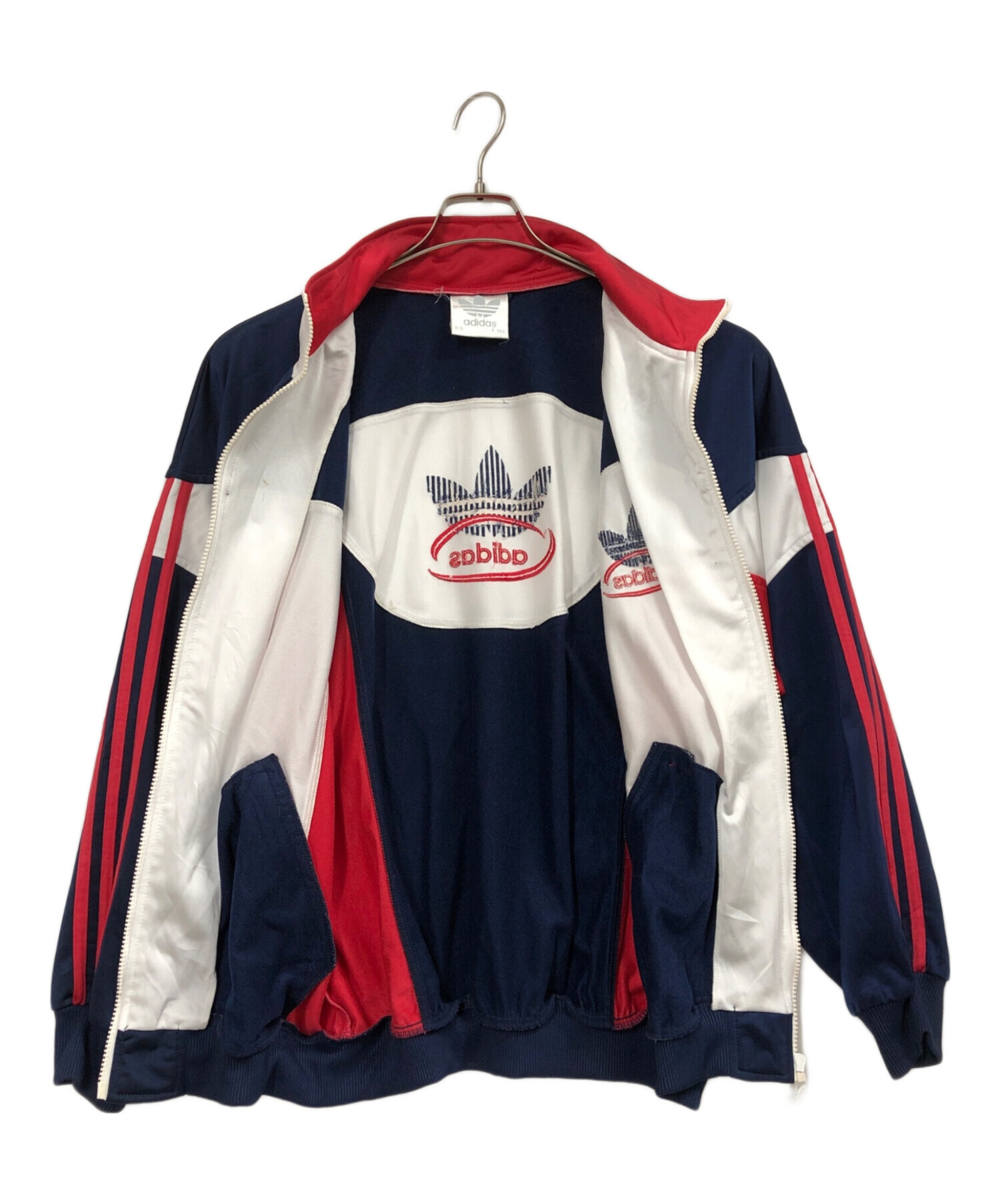 中古・古着通販】adidas (アディダス) ジップジャケット トリコロール