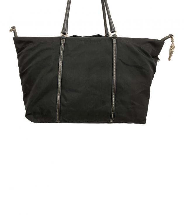 中古・古着通販】PRADA (プラダ) ナイロントートバッグ ブラック