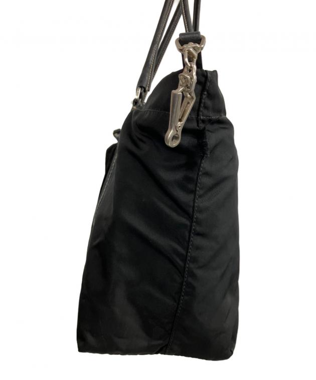 中古・古着通販】PRADA (プラダ) ナイロントートバッグ ブラック