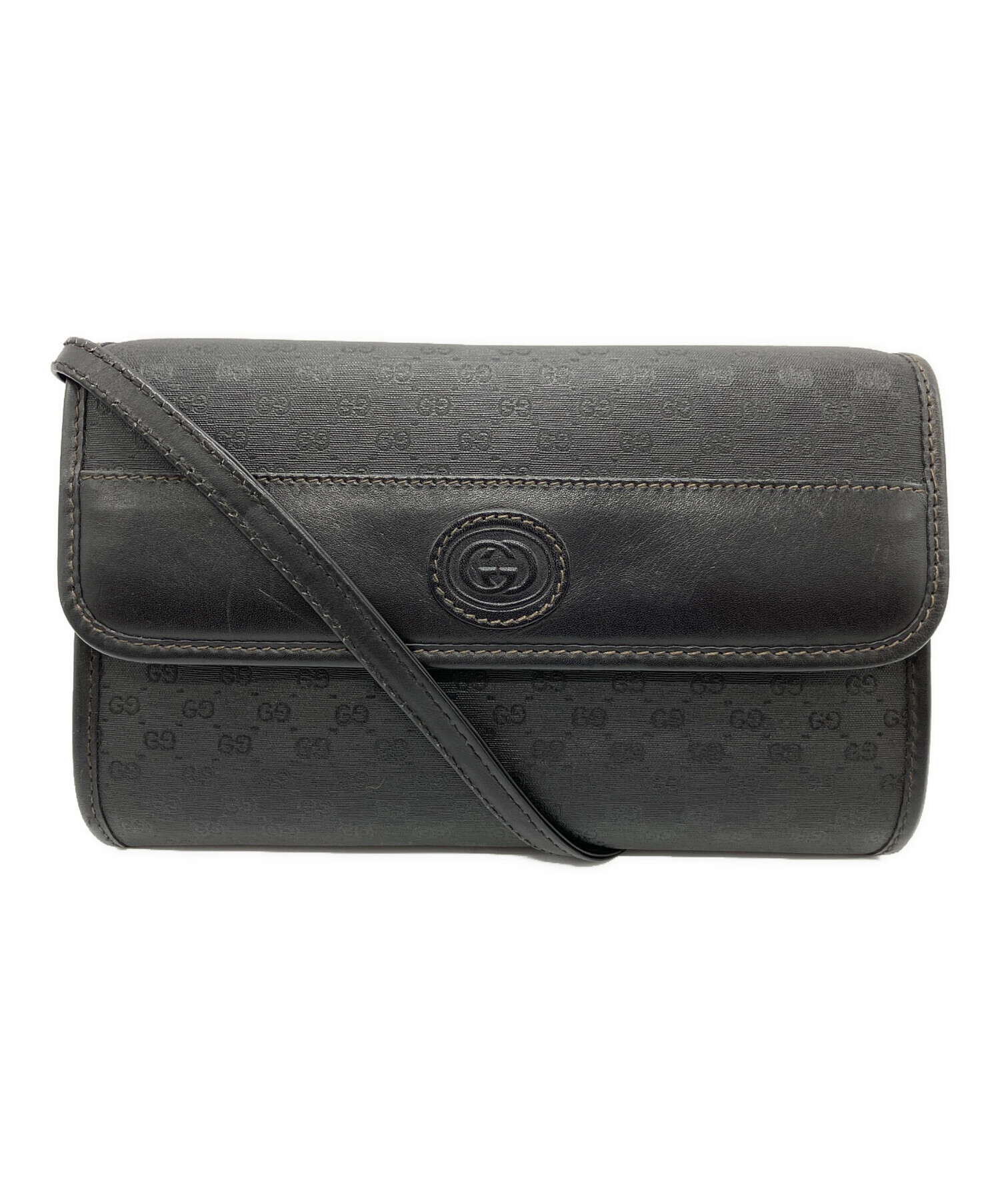 中古・古着通販】GUCCI (グッチ) GGキャンバス ショルダーバッグ