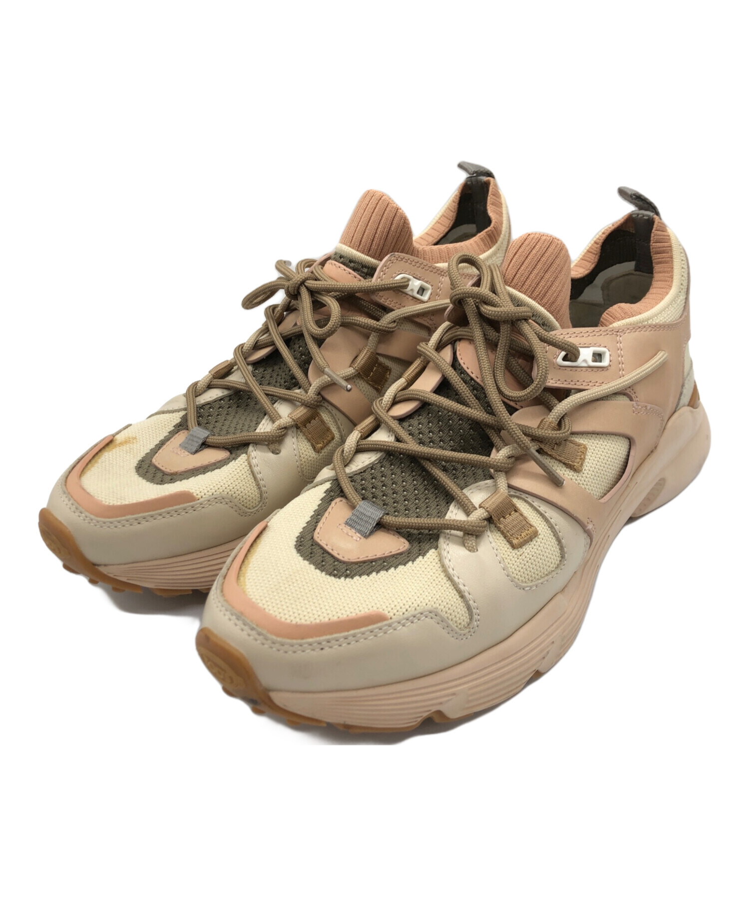 中古・古着通販】TOD'S (トッズ) スニーカー ベージュ サイズ:37