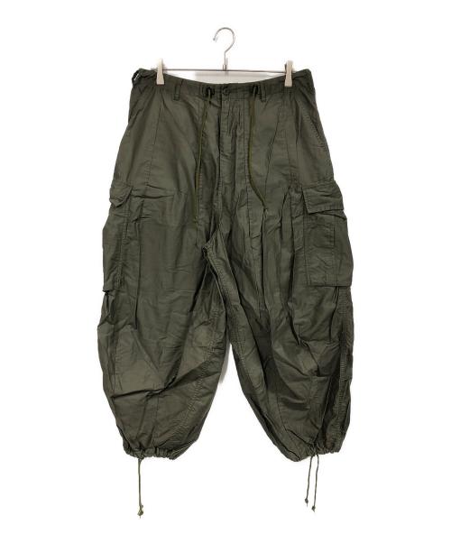 Needles カーゴパンツ Mサイズ オリーブ 中古・古着通販】Needles (ニードルズ) カーゴパンツ グリーン サイズ