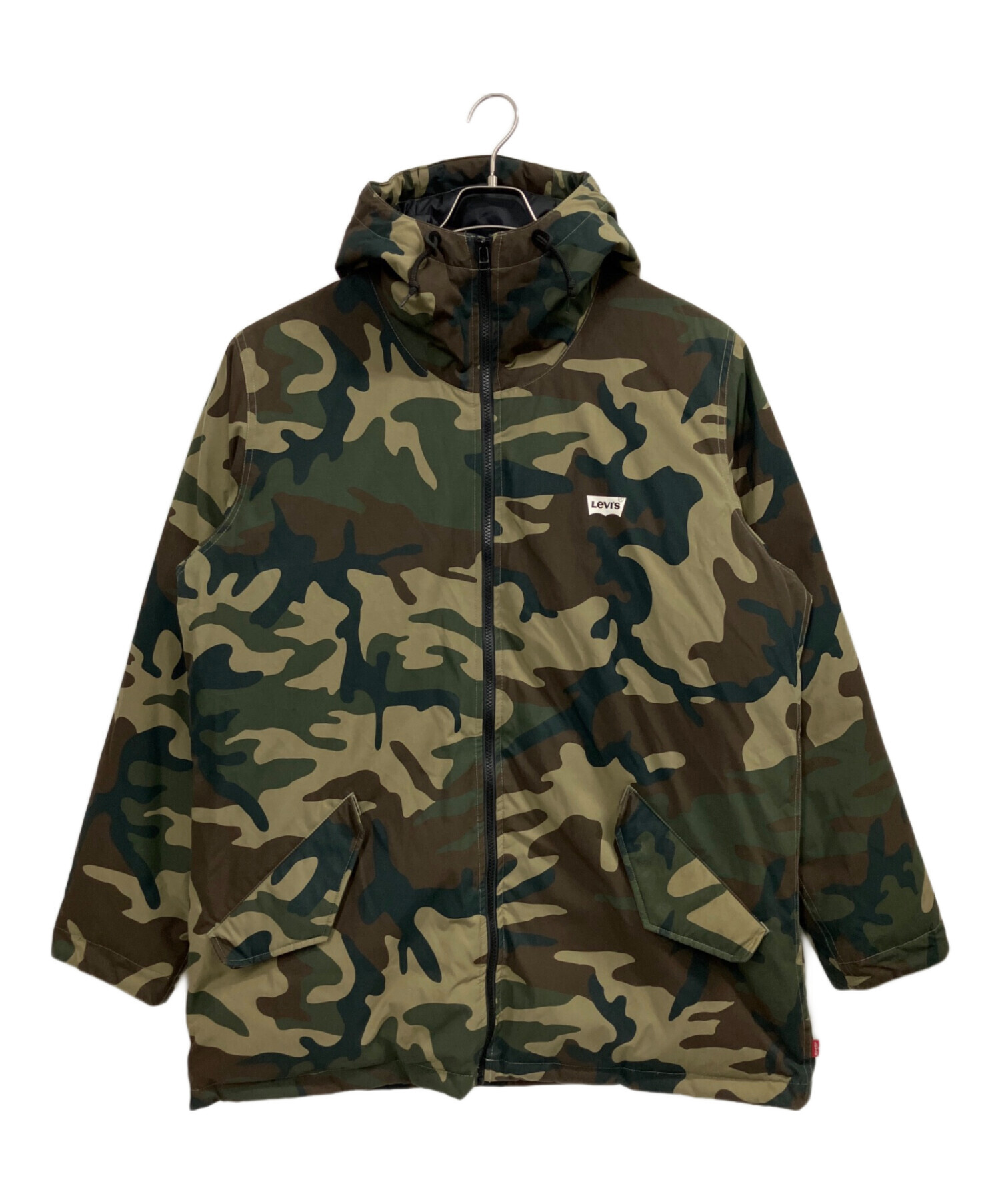 中古・古着通販】LEVI'S (リーバイス) ダウンジャケット グリーン