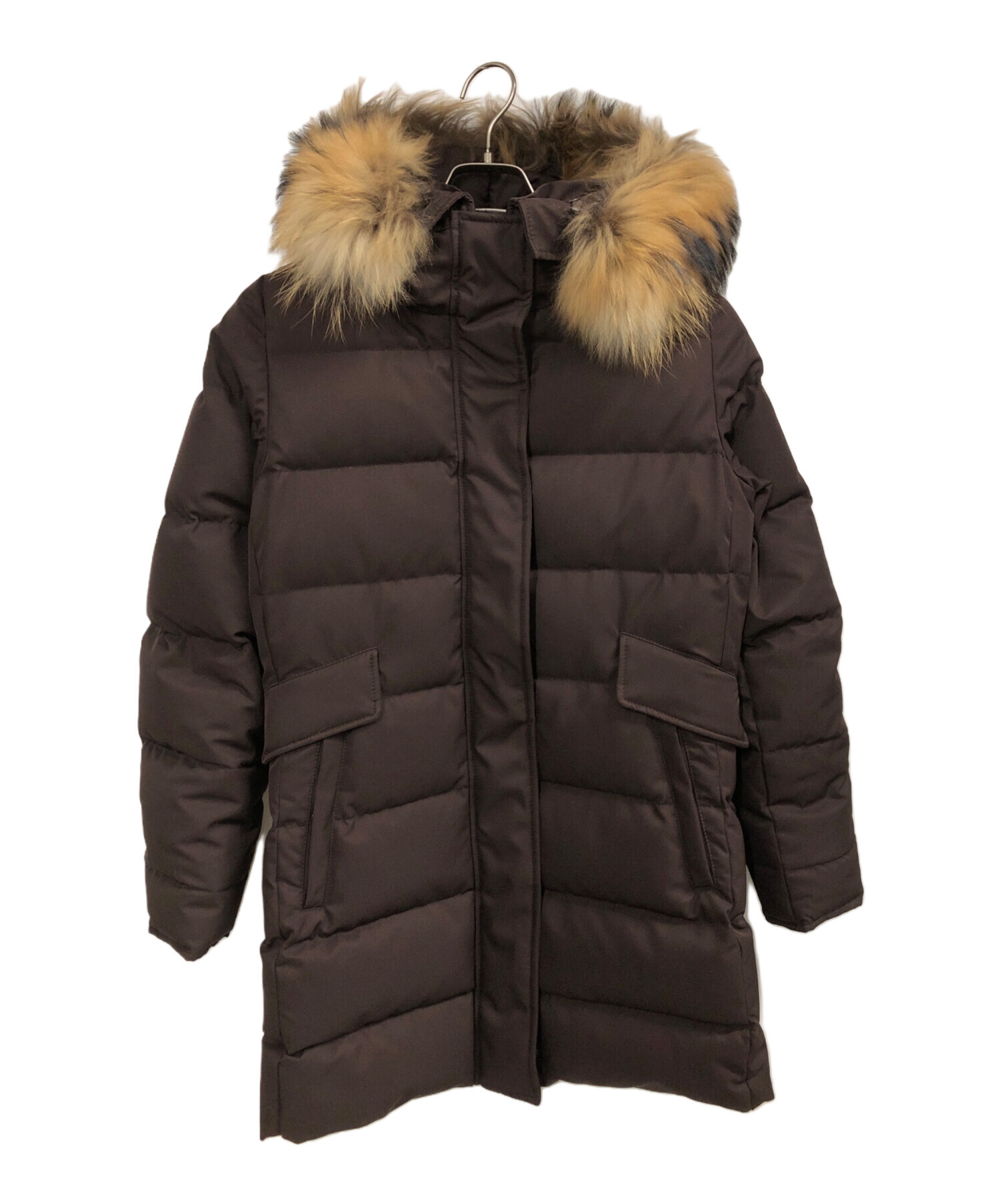 中古・古着通販】Pyrenex (ピレネックス) ダウンジャケット ブラウン