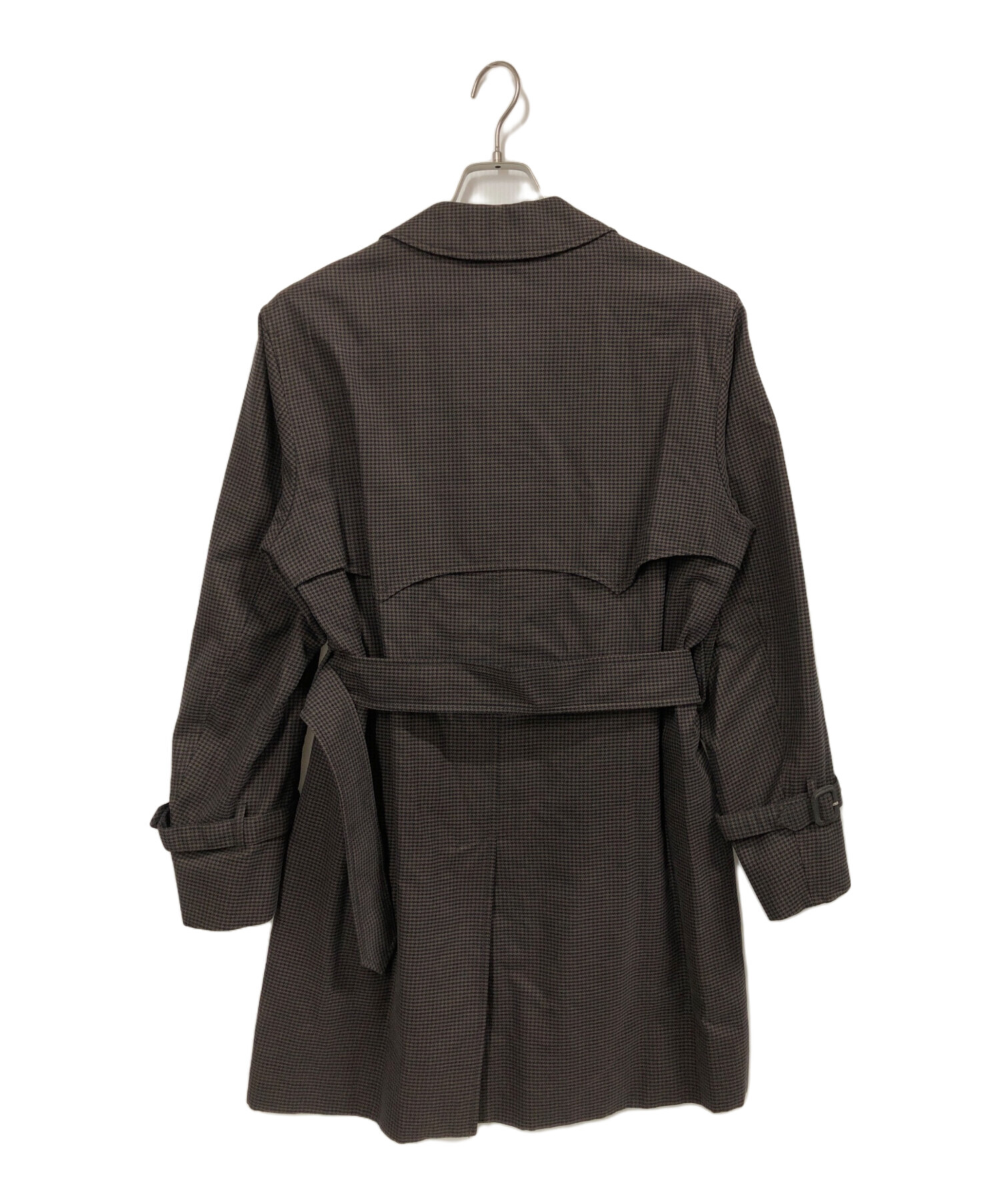 中古・古着通販】Aquascutum (アクアスキュータム) コート ブラウン