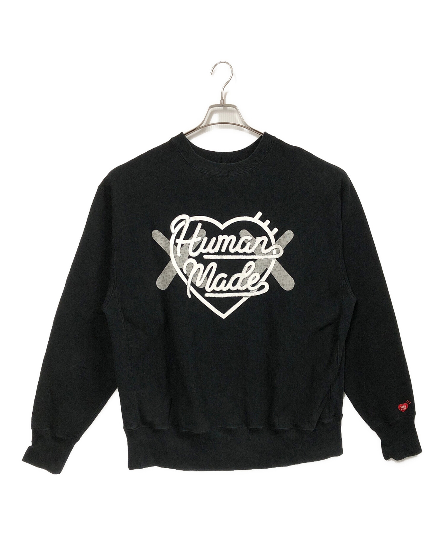 中古・古着通販】HUMAN MADE (ヒューマンメイド) KAWS (カウズ) クルー 