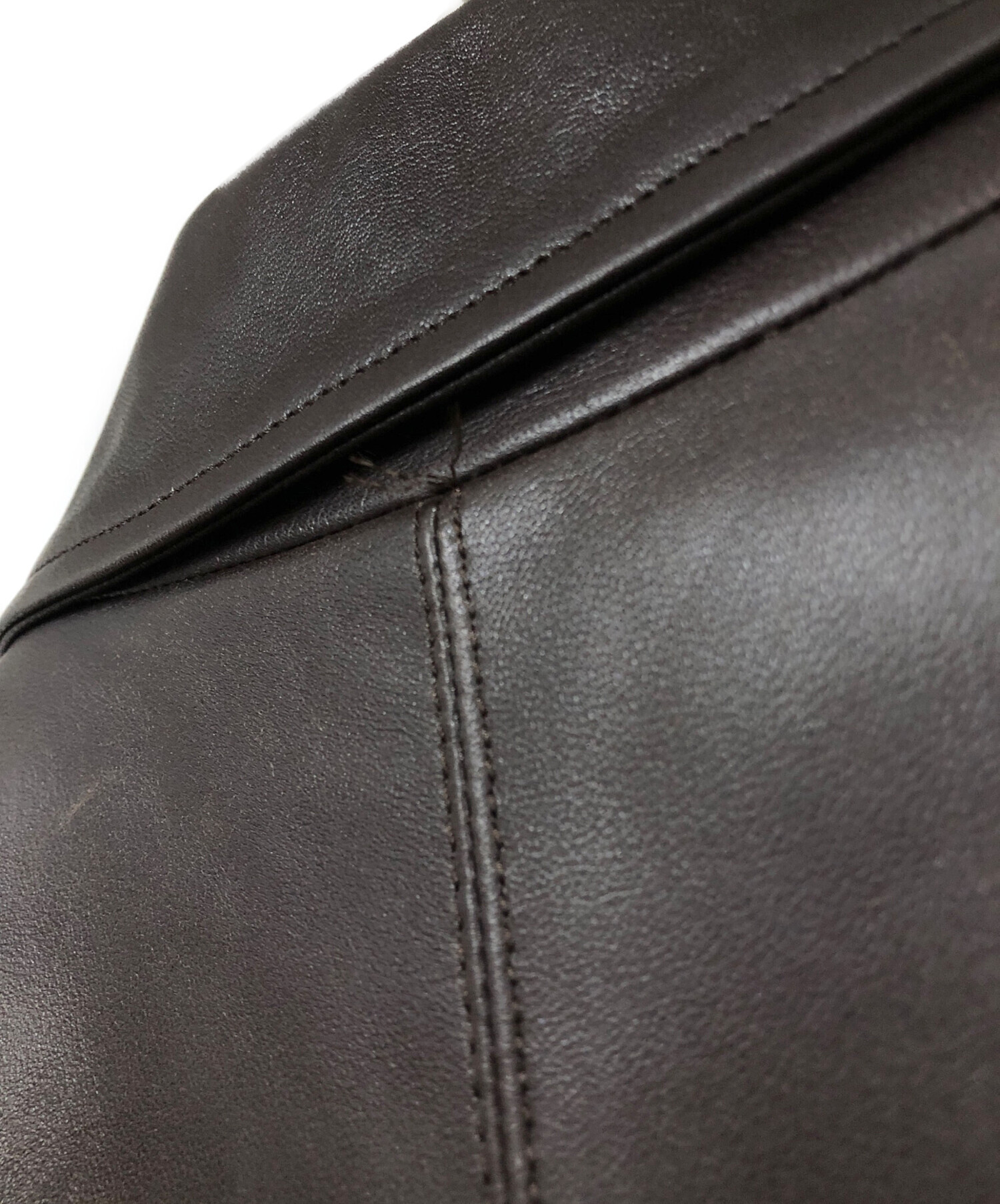 中古・古着通販】BURBERRY LONDON (バーバリーロンドン) ラムレザー