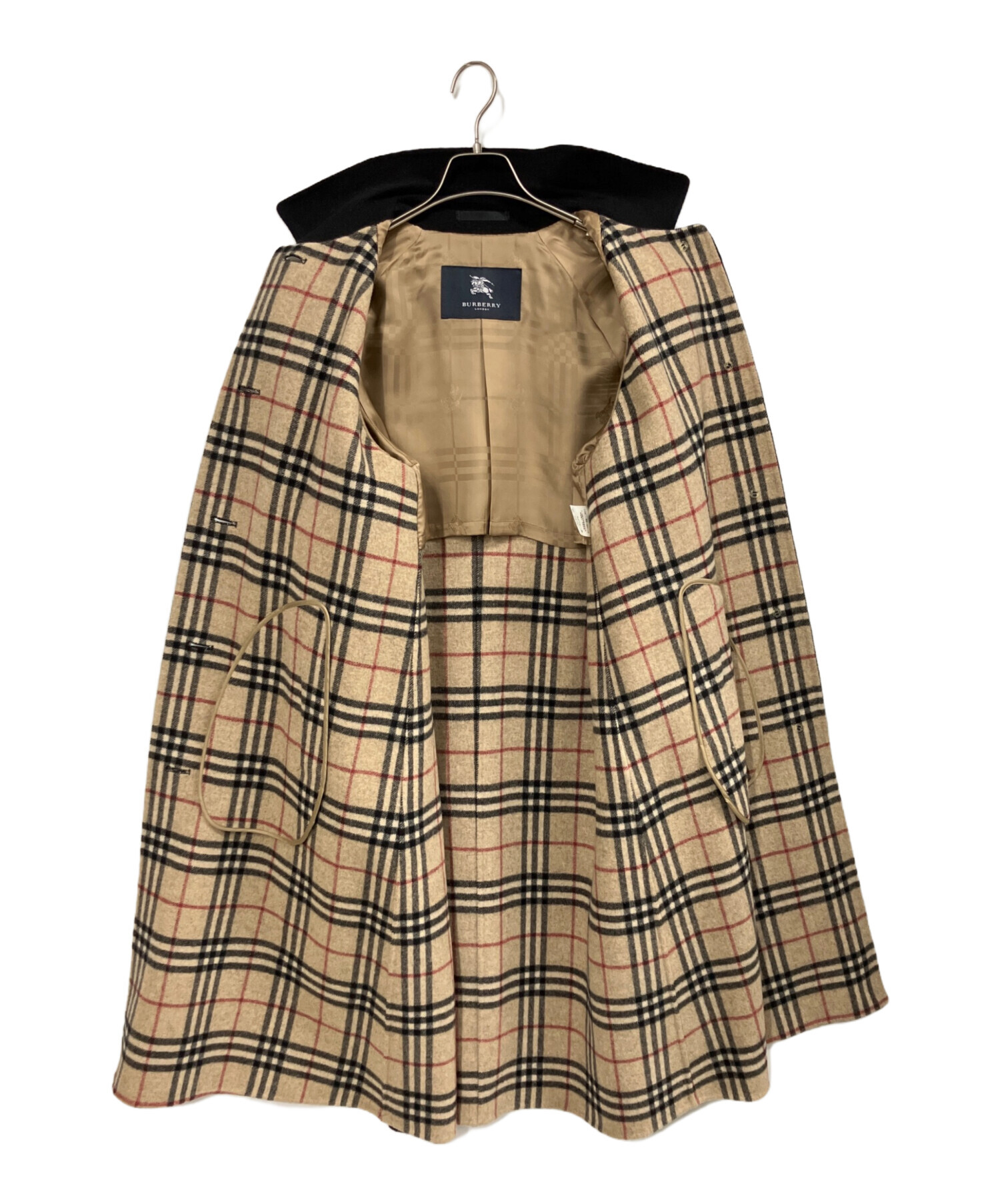 うめこのぱっぱ★バーバリーロンドン カシミヤ混 ウール ロングコート 中古・古着通販】BURBERRY LONDON (バーバリーロンドン) ウール