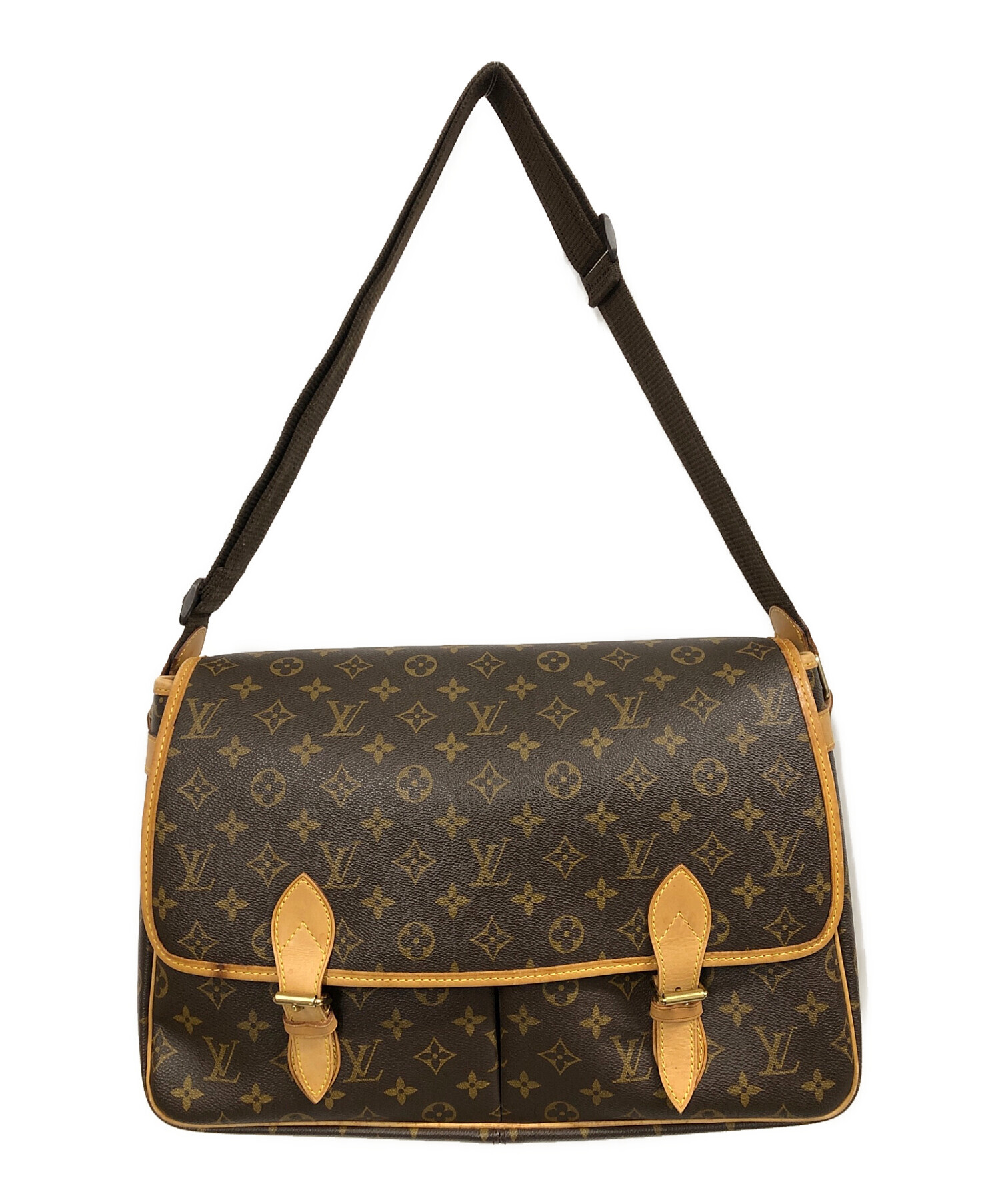 Louis Vuitton ルイヴィトン モノグラム ジベシエールGM 中古・古着通販】LOUIS VUITTON (ルイ ヴィトン) ジベシエール