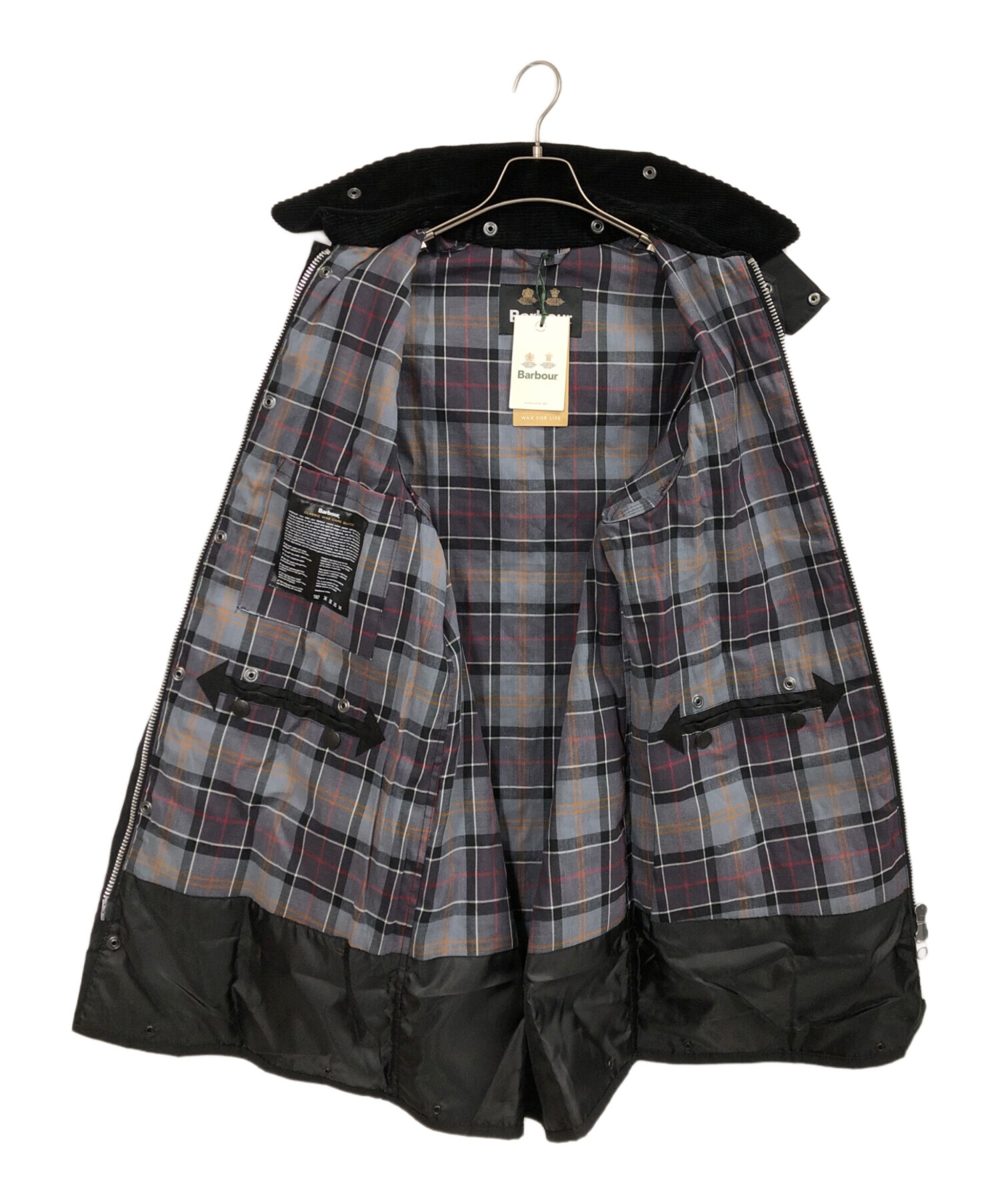 中古・古着通販】Barbour (バブアー) Barbour OS Border ブラック