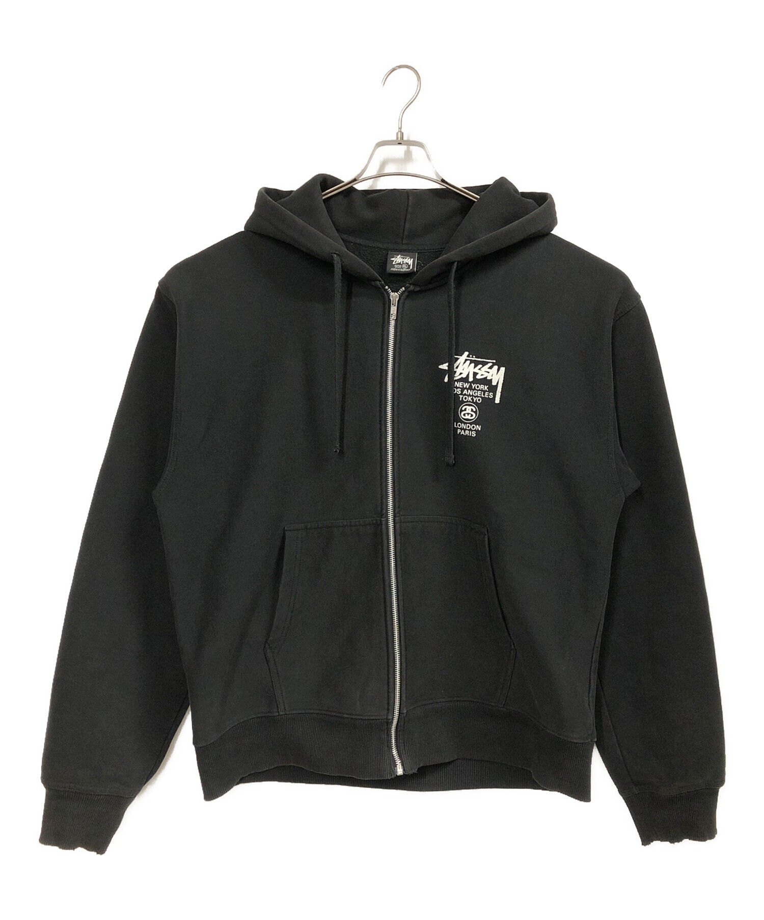 中古・古着通販】stussy (ステューシー) World Tour Hood Zip-Up