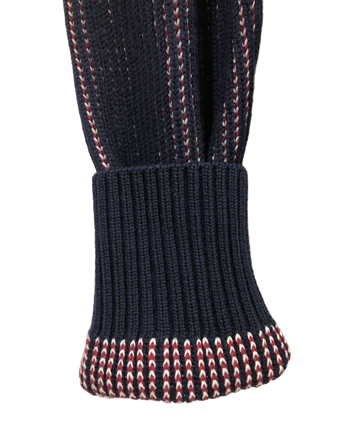 古着 未使用 Maison Margiela メゾンマルジェラ ウールブレンド 長袖 メランジ セーター S レッド系 ニット レディース Maison Margiela（メゾンマルジェラ） 未使用 ウールブレンド 長袖