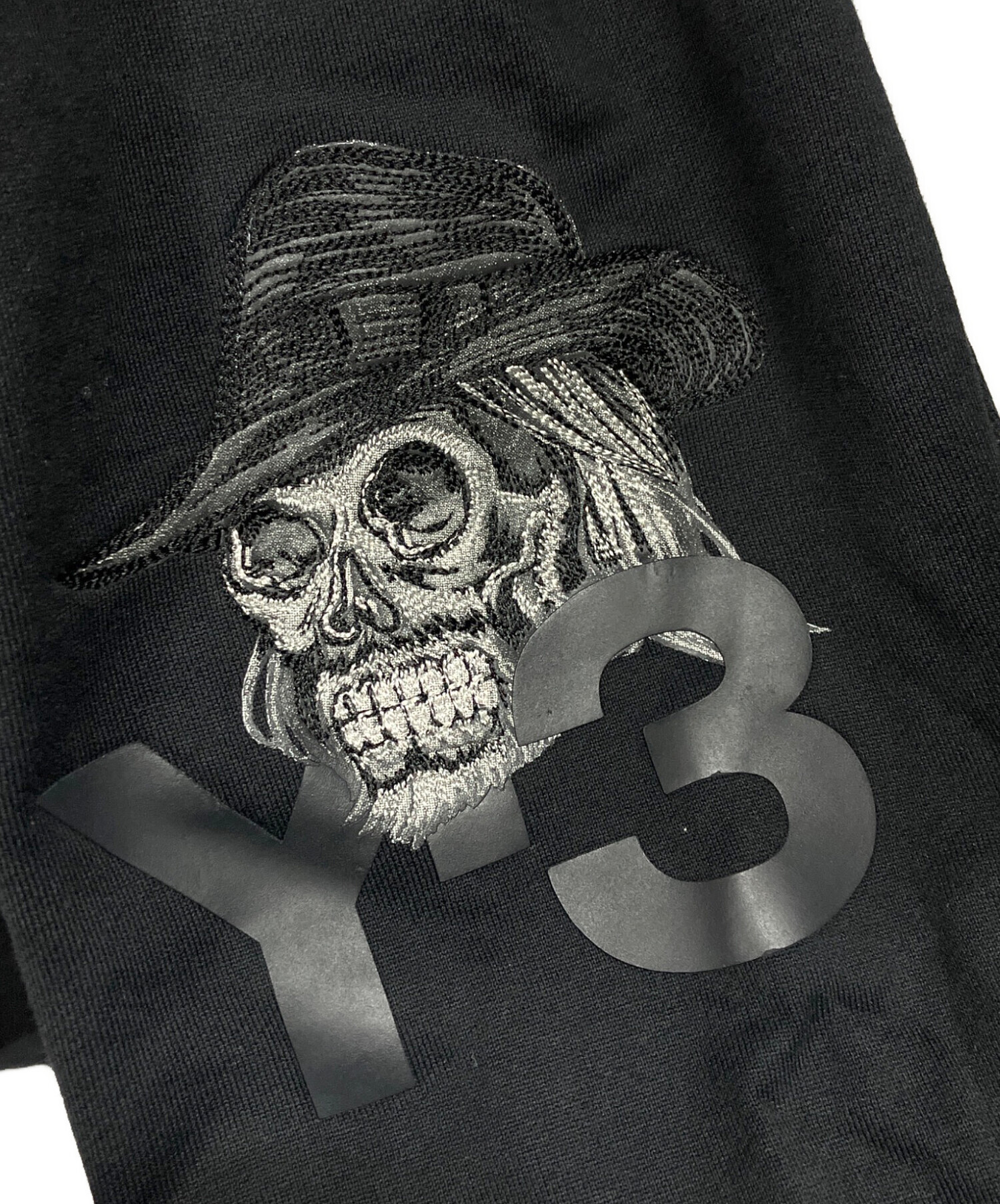 Y-3 / ワイスリー | ロゴ刺しゅう ファー ジップアップ スウェット | XS | ブラック | レディース Y-3 - Y-3 / ワイスリー | ロゴ刺しゅう ファー ジップアップ