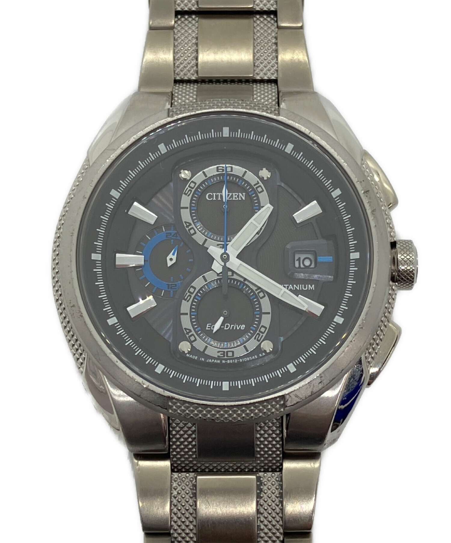 中古・古着通販】CITIZEN (シチズン) エコドライブ クロノグラフ