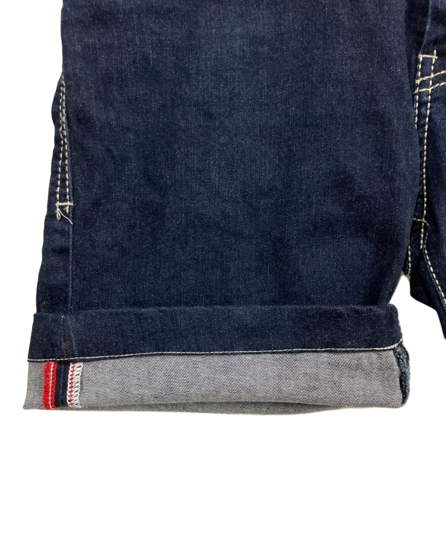 中古・古着通販】EVISU (エヴィス) デニムハーフパンツ インディゴ