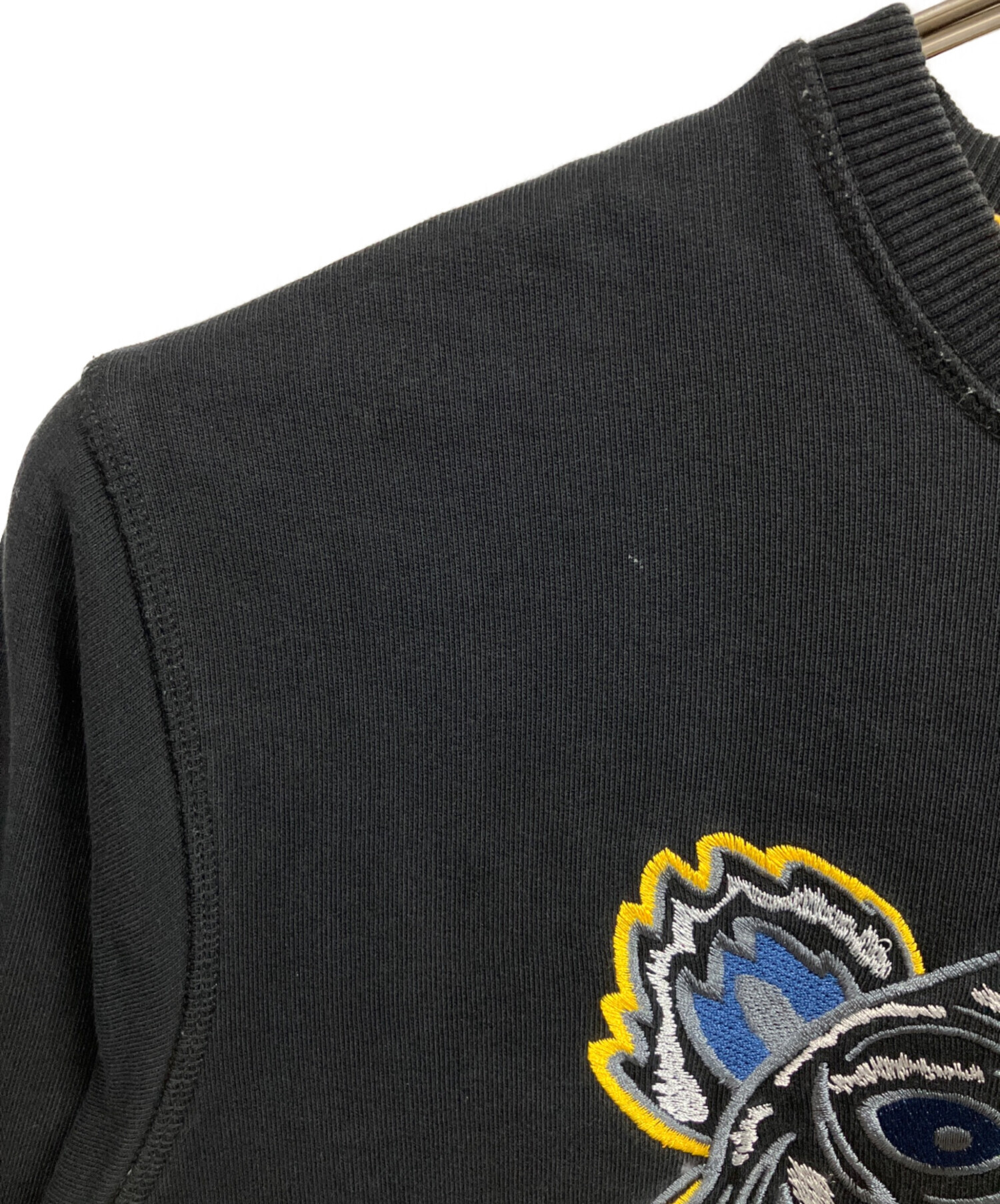 中古・古着通販】KENZO (ケンゾー) タイガー刺繍スウェット ブラック