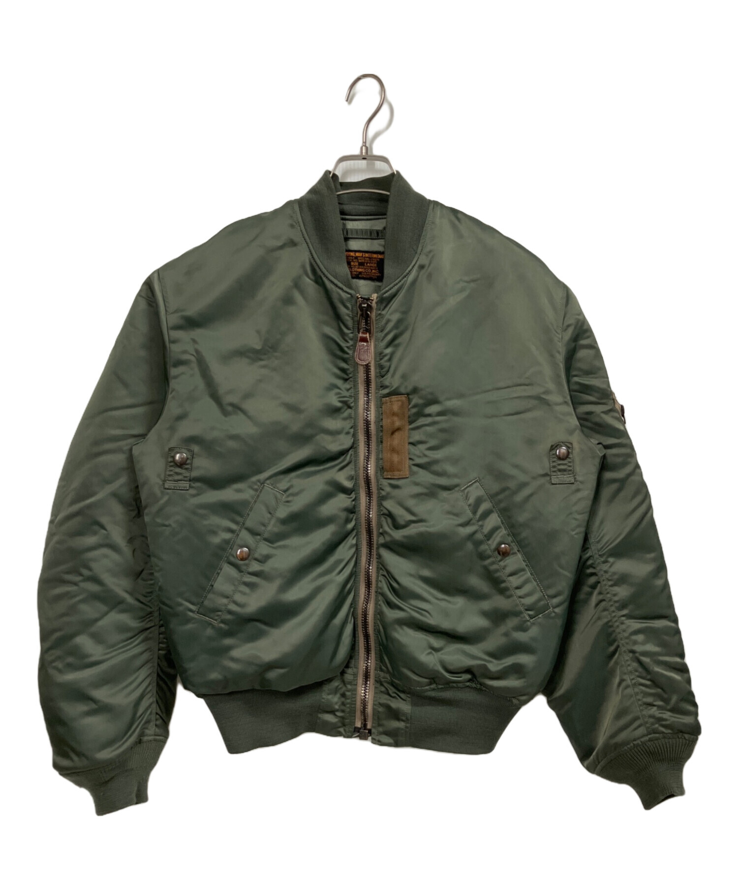 あっくん専用　キャブクロージング　オリーブグリーン MA-1フライトジャケット 中古・古着通販】C.A.B.CLOTHING (キャブクロージング) MA-1ジャケット