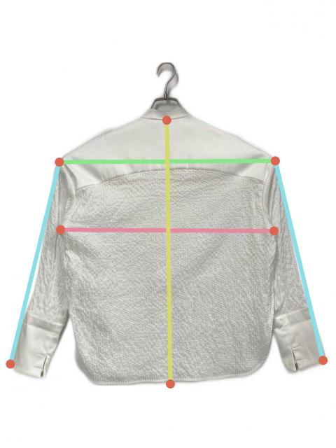 中古・古着通販】shirocon (シロコン) タキシードリボンブラウス