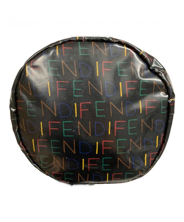 FENDI ビニールトートバッグ 中古・古着通販】FENDI (フェンディ) ビニールハンドバッグ ブラック