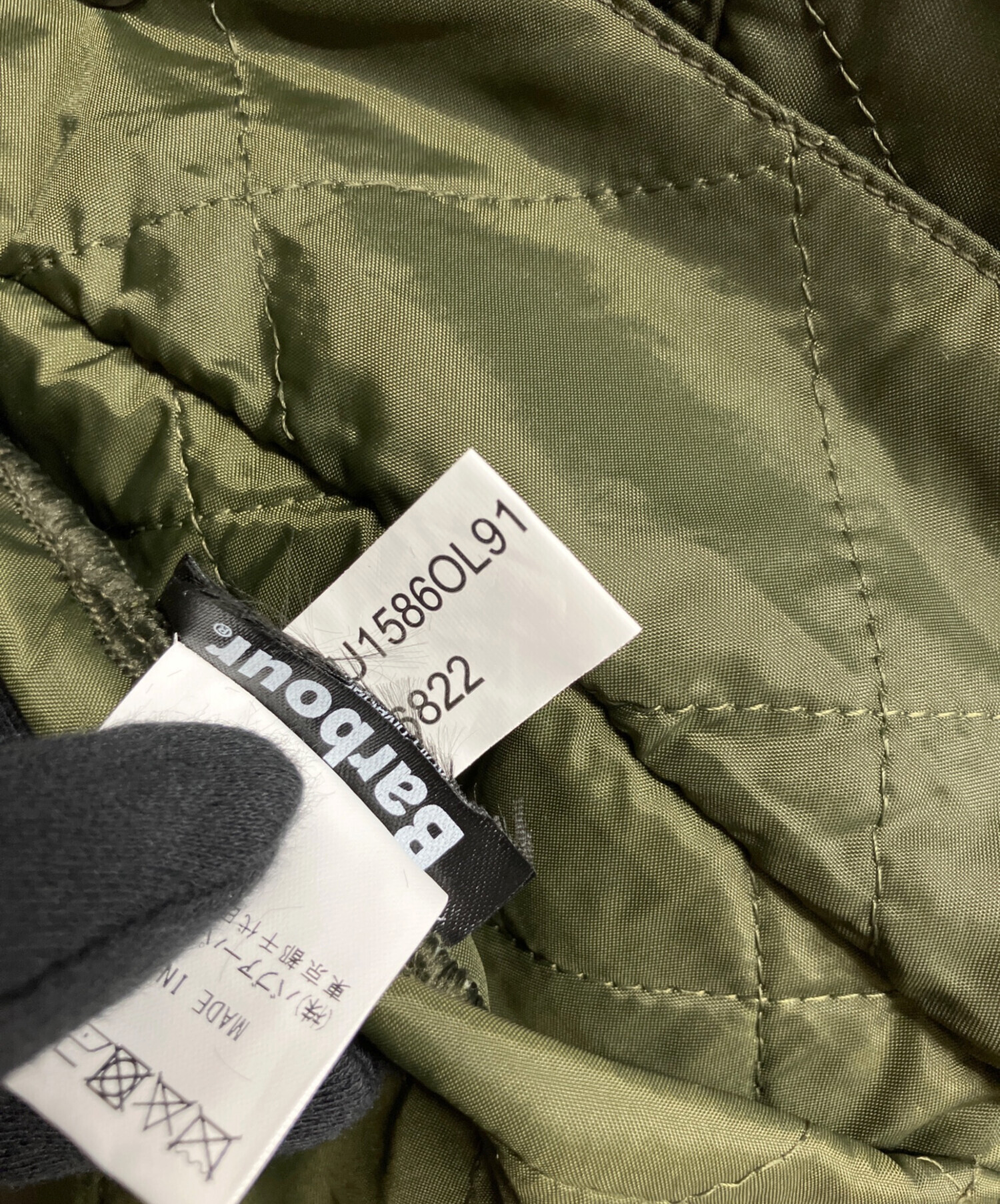 中古・古着通販】Barbour (バブアー) Bedale Quilt グリーン サイズ:42