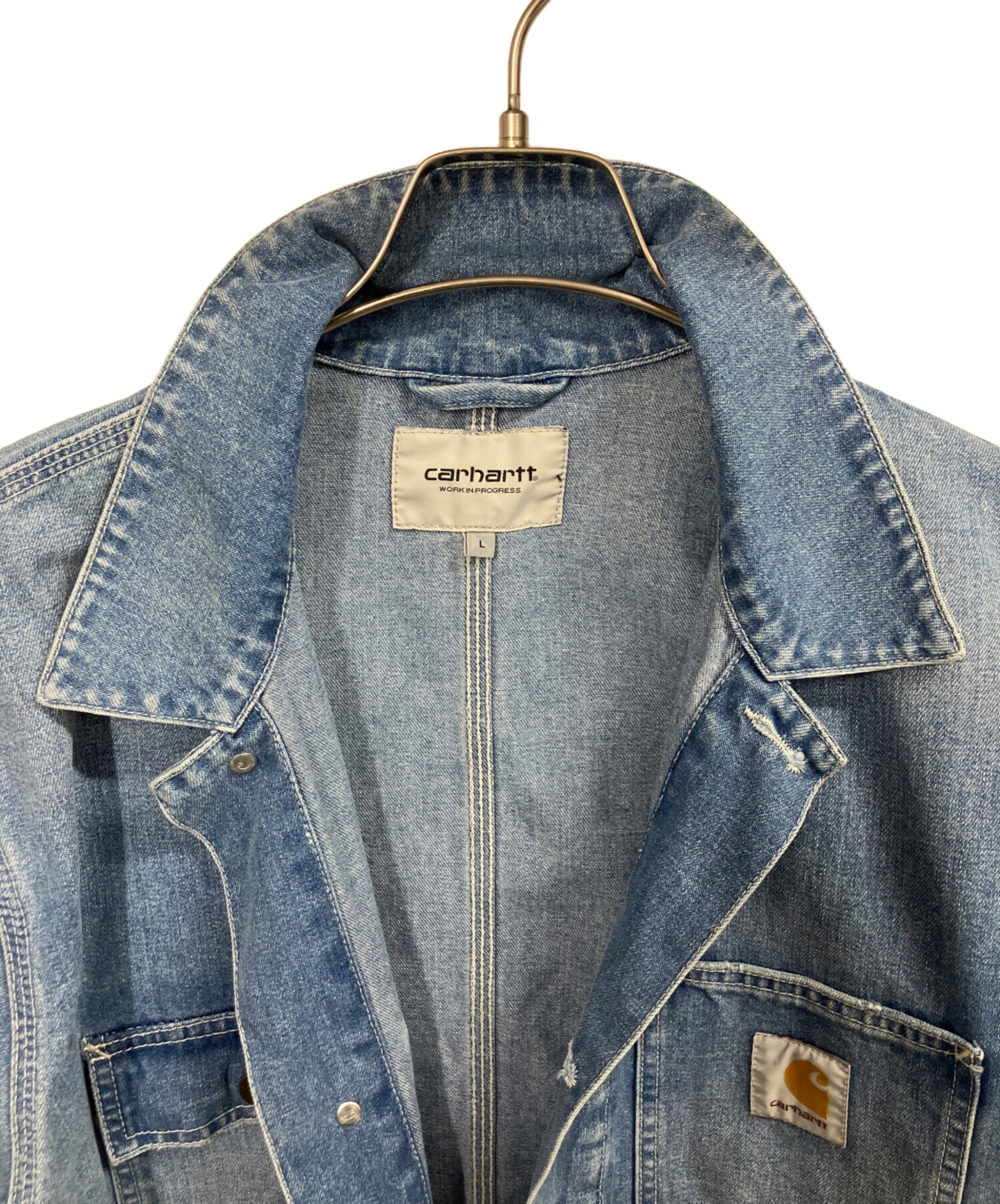 中古・古着通販】CarHartt (カーハート) デニムカバーオール
