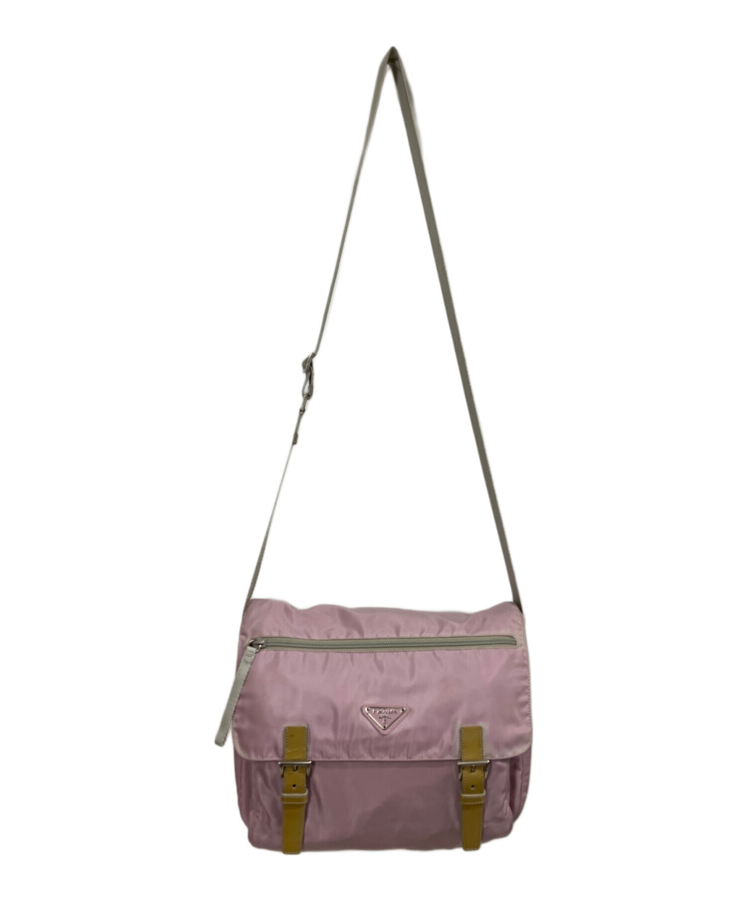 PRADA ナイロンバック 中古・古着通販】PRADA (プラダ) ポコノナイロン ショルダーバッグ