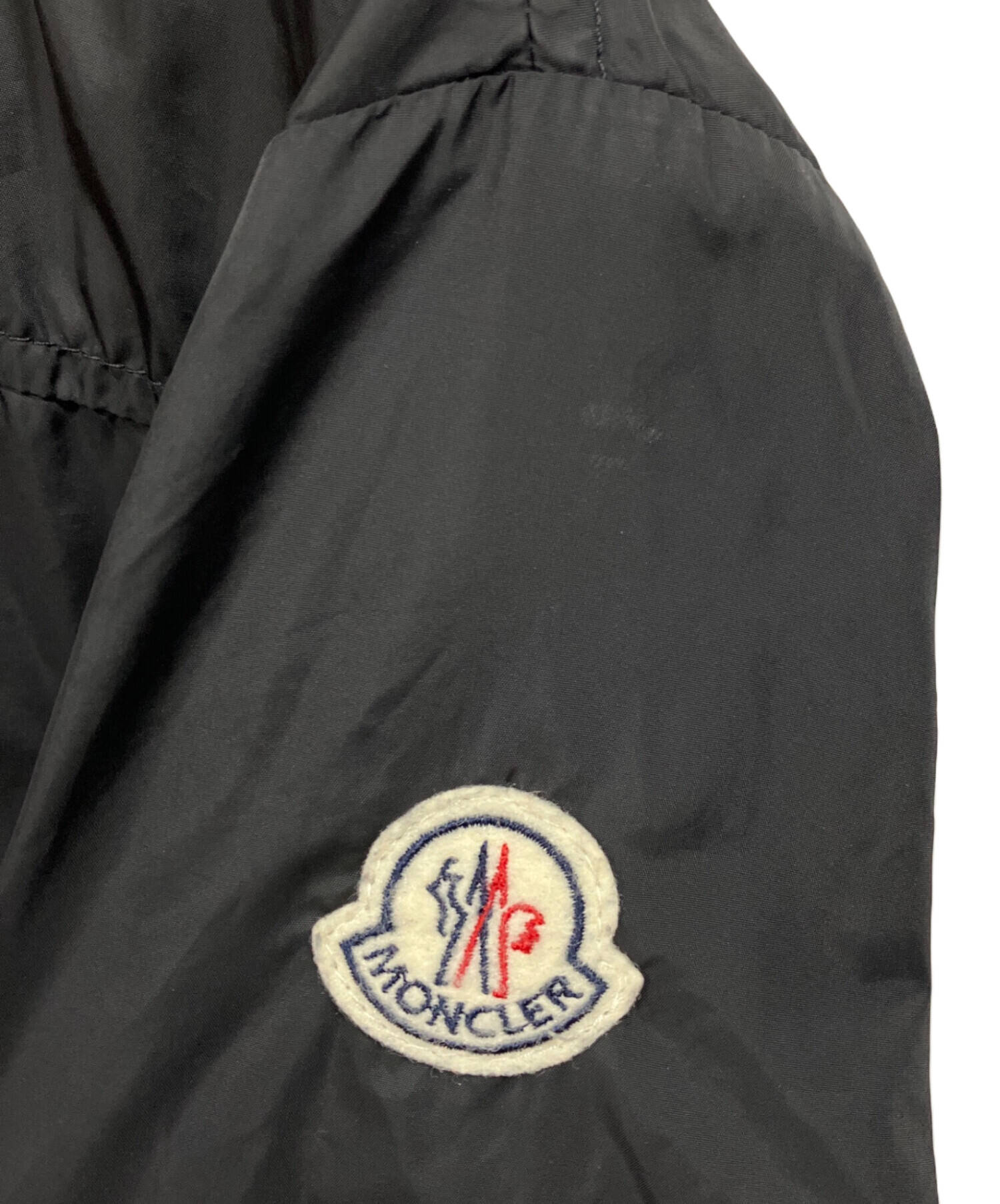 中古・古着通販】MONCLER (モンクレール) ナイロンジャケット ブラック