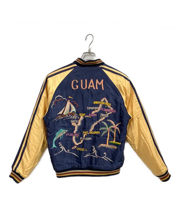 GUAM スカジャン　紺金　M 中古・古着通販】TAILOR TOYO (テーラー東洋) サテン×サテン