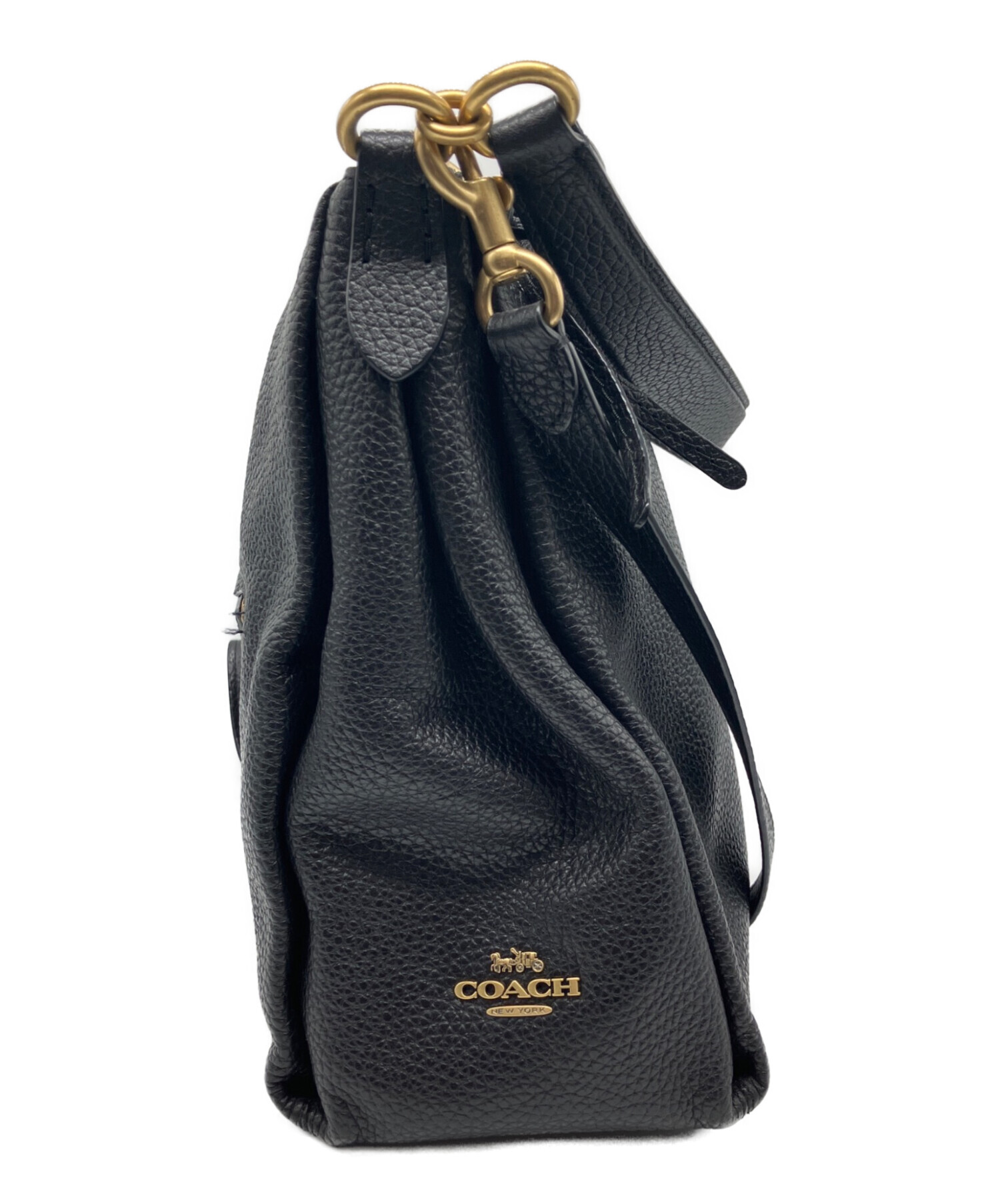 中古・古着通販】COACH (コーチ) 2WAYバッグ ブラック｜ブランド・古着