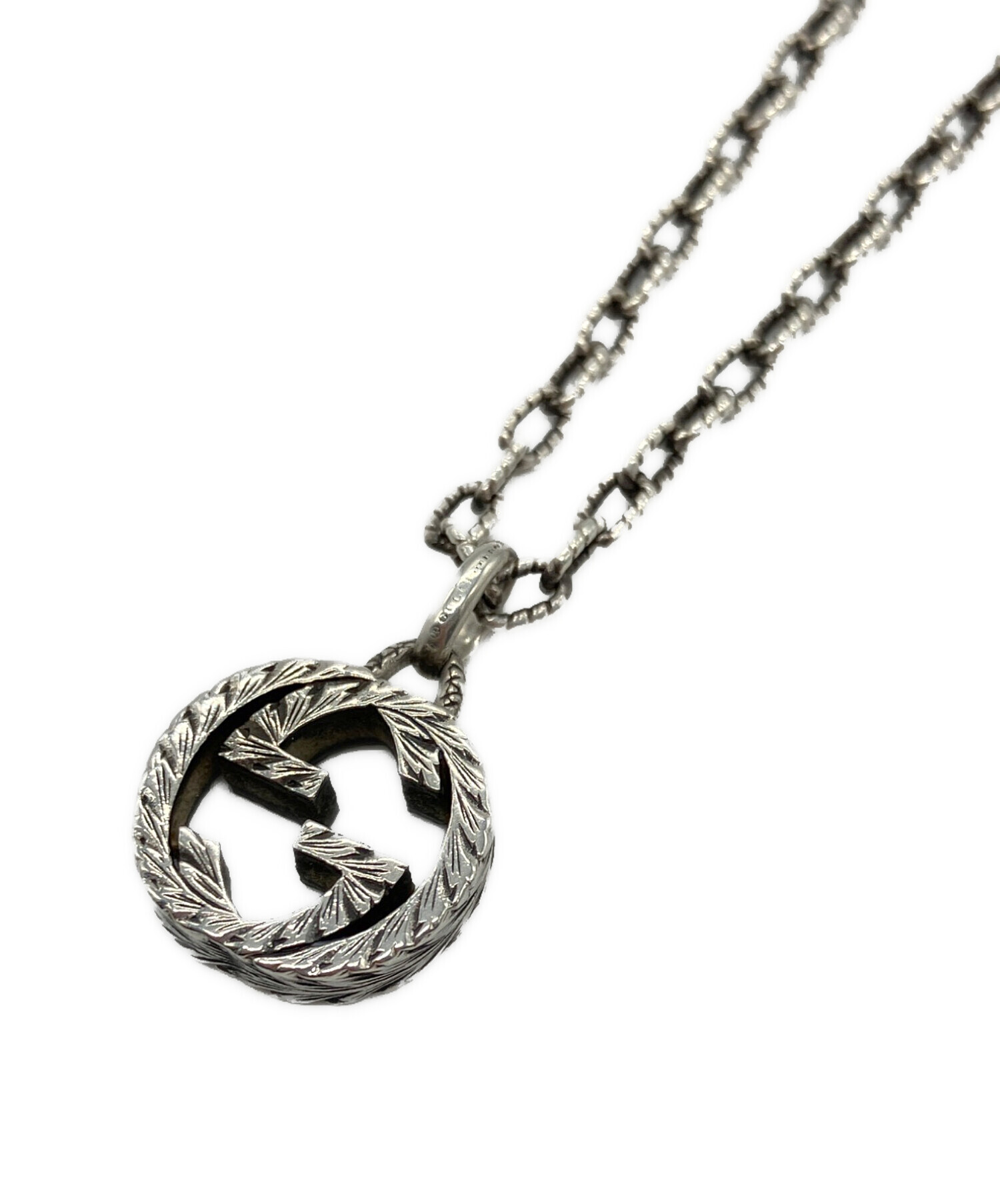 中古・古着通販】GUCCI (グッチ) インターロッキング / ネックレス